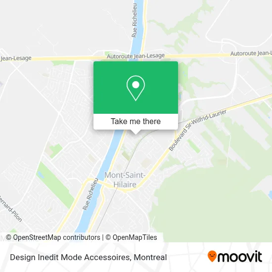 Design Inedit Mode Accessoires map
