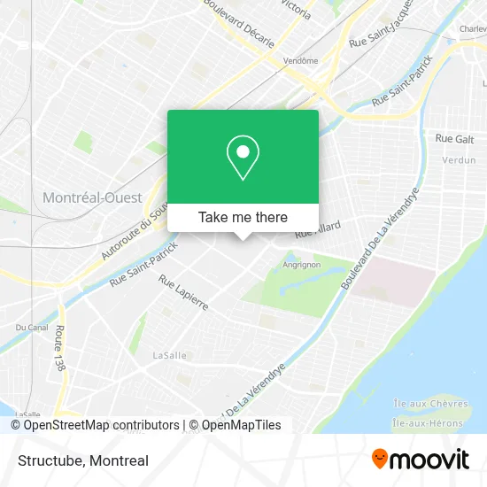Structube map