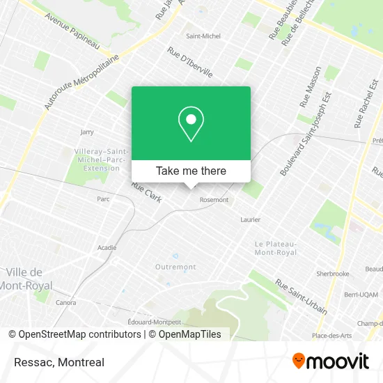Ressac map