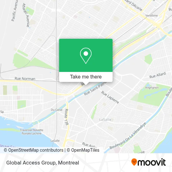 Global Access Group map