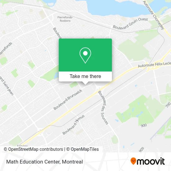 Math Education Center map