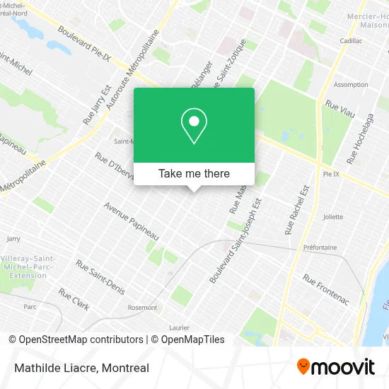 Mathilde Liacre map