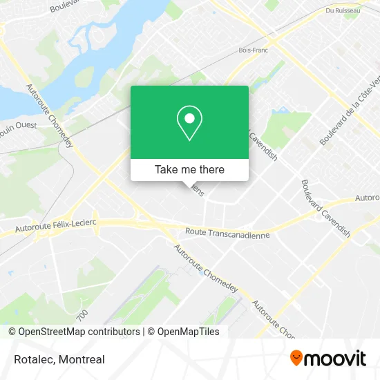 Rotalec map