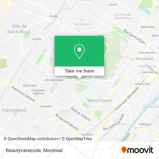 Beautycarecode map