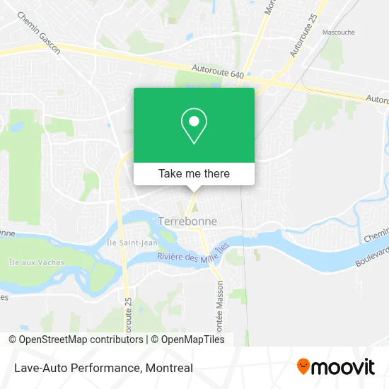 Lave-Auto Performance map