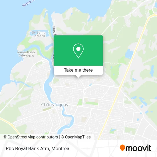 Rbc Royal Bank Atm map