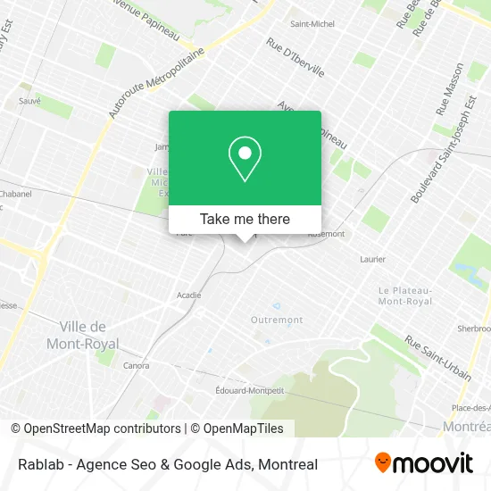 Rablab - Agence Seo & Google Ads map
