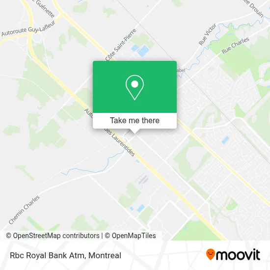 Rbc Royal Bank Atm map