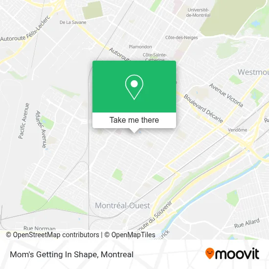 Mom's Getting In Shape map