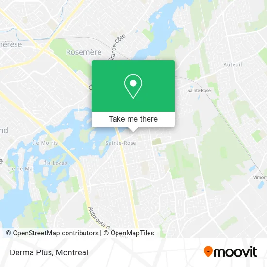 Derma Plus map