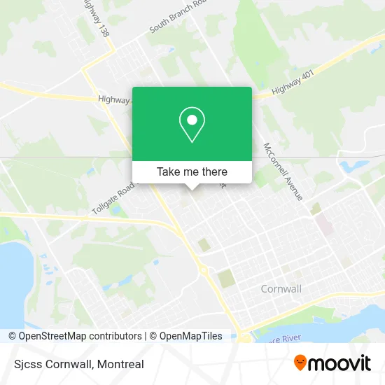 Sjcss Cornwall map