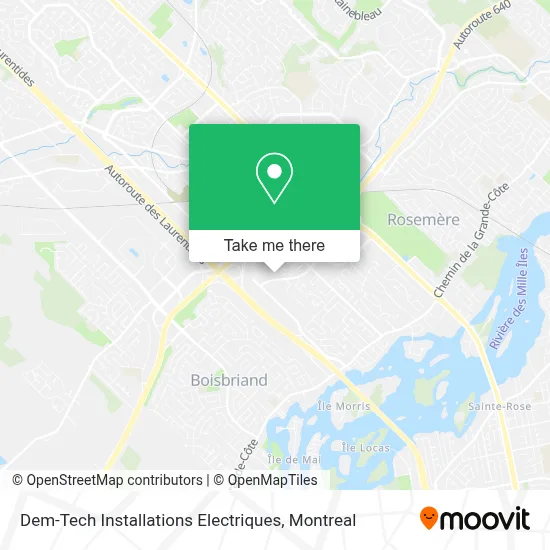 Dem-Tech Installations Electriques map