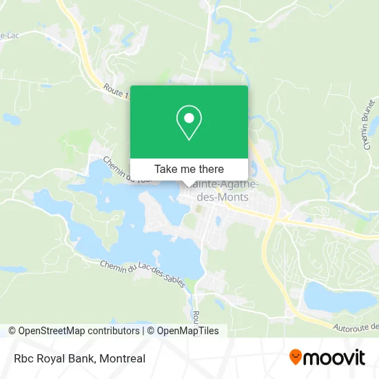 Rbc Royal Bank map