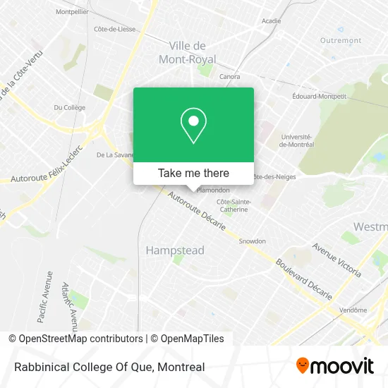 Rabbinical College Of Que map
