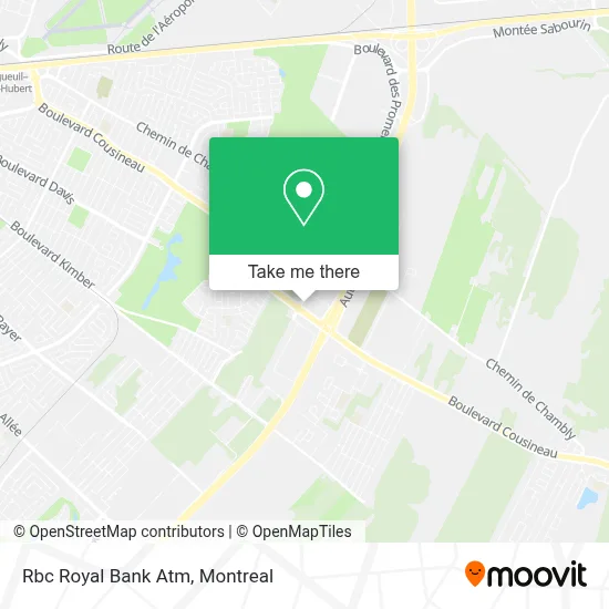 Rbc Royal Bank Atm map