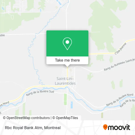 Rbc Royal Bank Atm map
