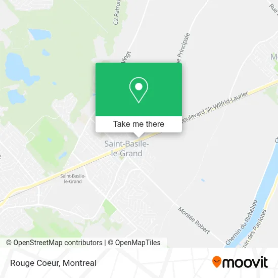 Rouge Coeur map