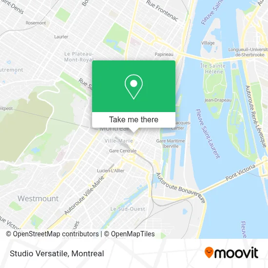 Studio Versatile map