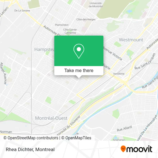 Rhea Dichter map