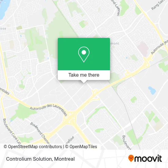 Controlium Solution map