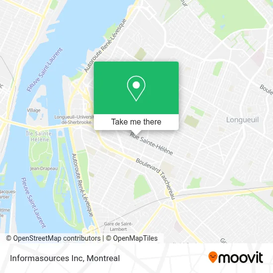 Informasources Inc map