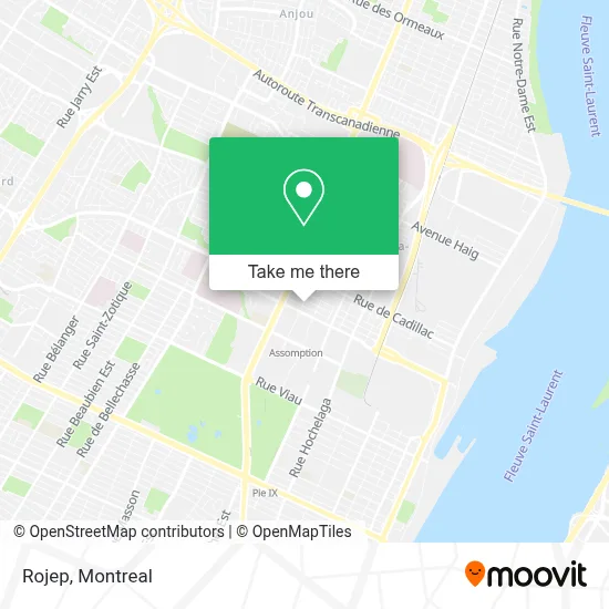 Rojep map