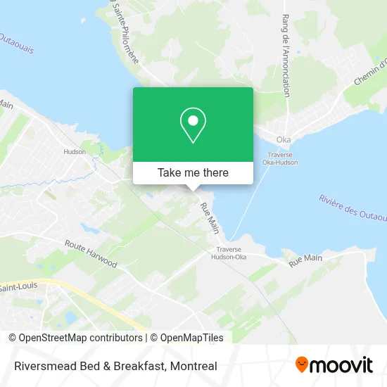 Riversmead Bed & Breakfast map