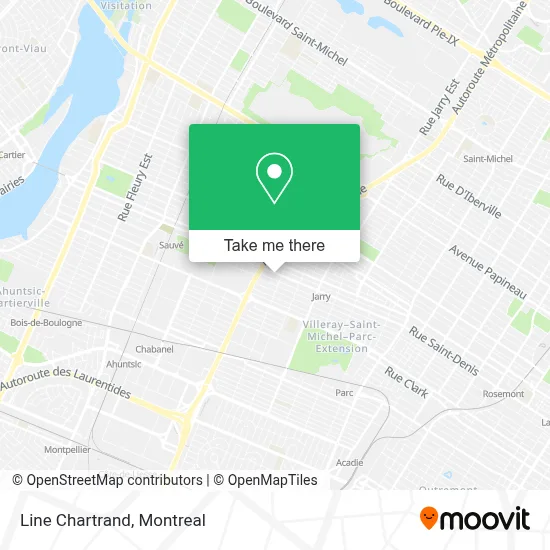 Line Chartrand map