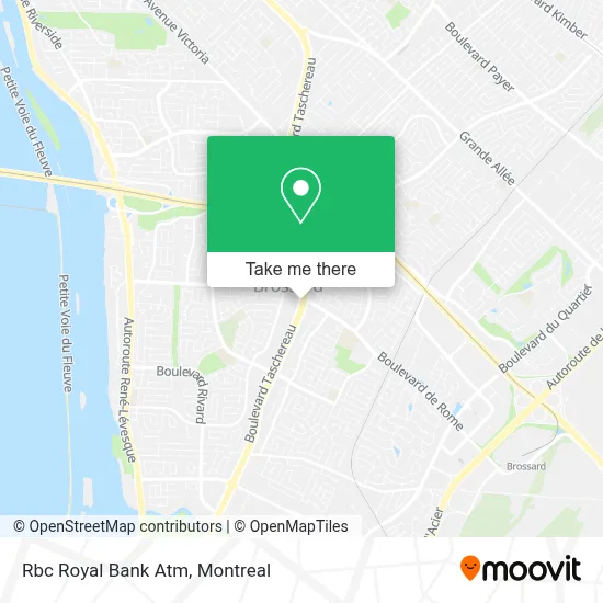 Rbc Royal Bank Atm map
