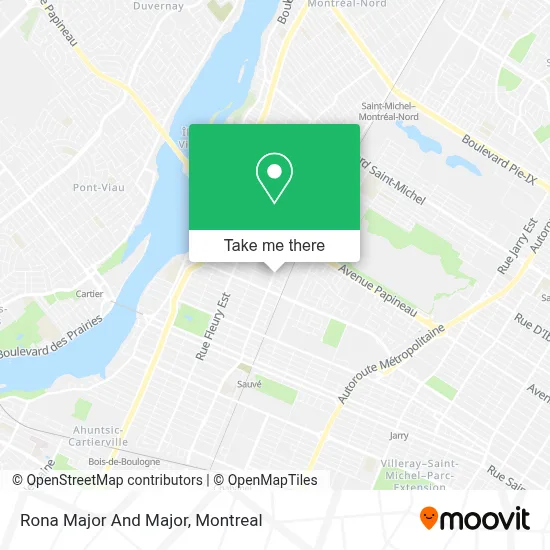 Rona Major And Major map