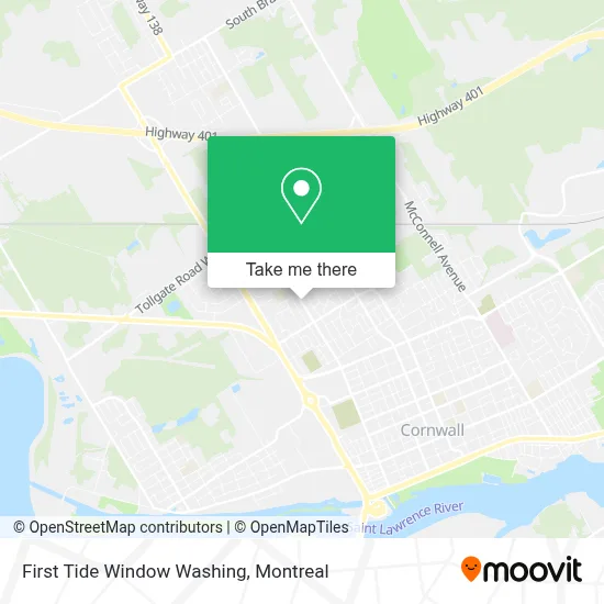 First Tide Window Washing map