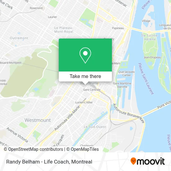 Randy Belham - Life Coach map