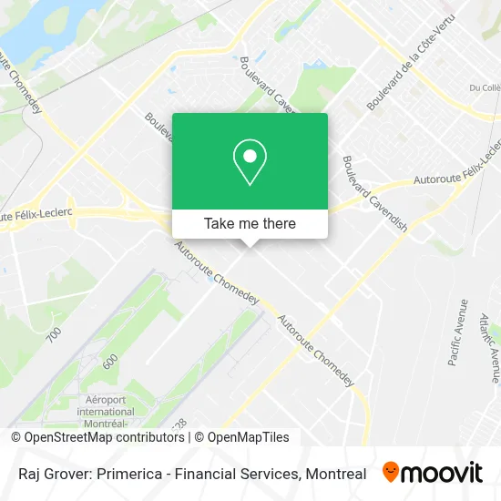 Raj Grover: Primerica - Financial Services map
