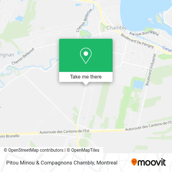 Pitou Minou & Compagnons Chambly map