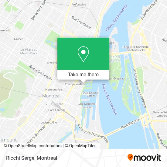 Ricchi Serge map