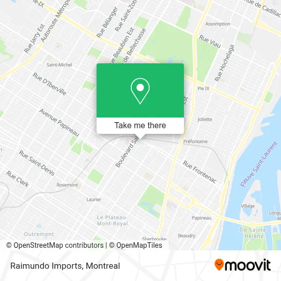 Raimundo Imports map