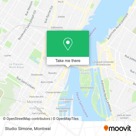 Studio Simone map
