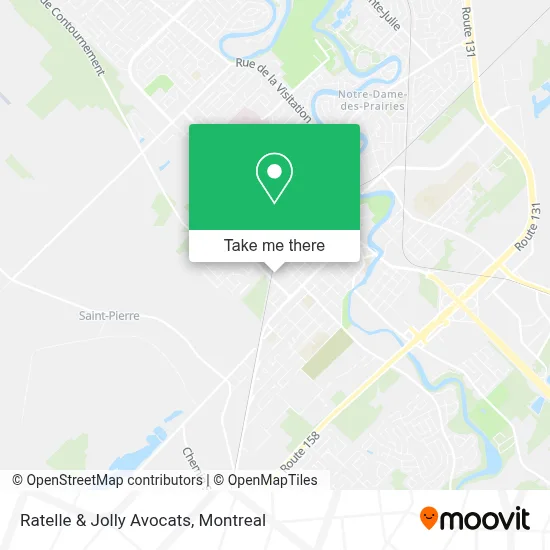 Ratelle & Jolly Avocats map