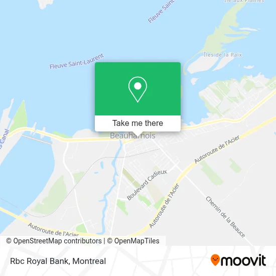 Rbc Royal Bank map