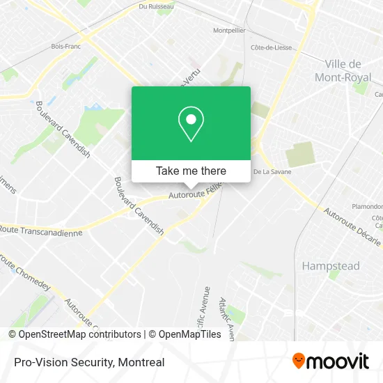 Pro-Vision Security map