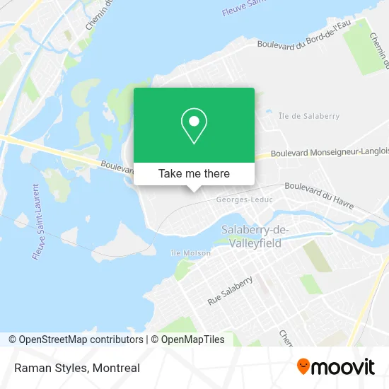 Raman Styles map