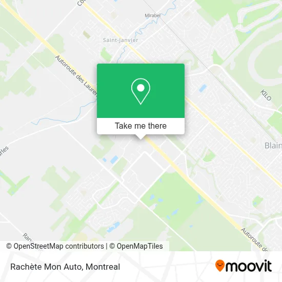 Rachète Mon Auto map