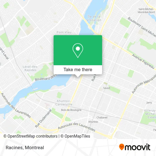 Racines map