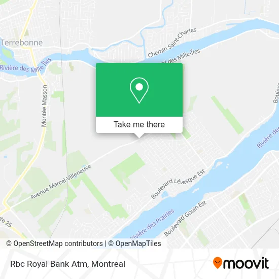 Rbc Royal Bank Atm map