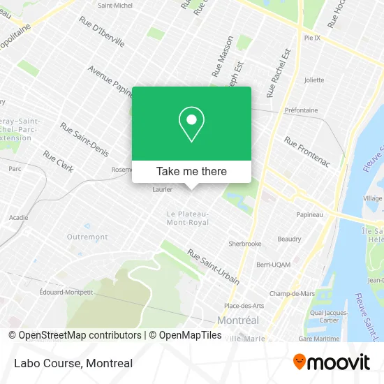 Labo Course map