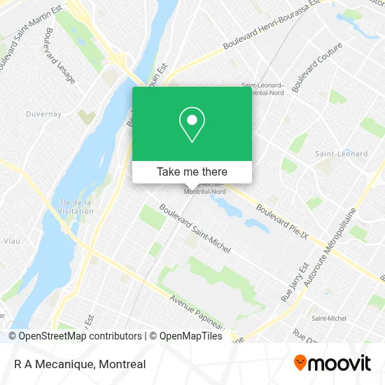 R A Mecanique map