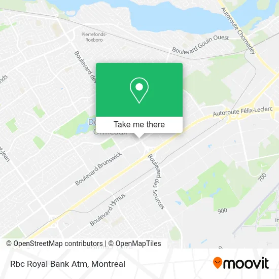 Rbc Royal Bank Atm map