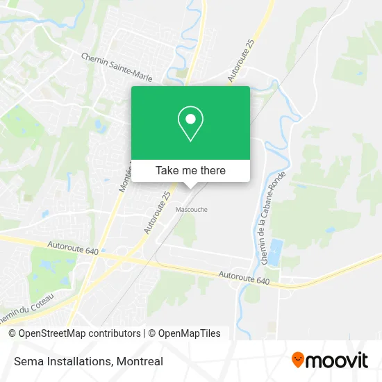 Sema Installations map