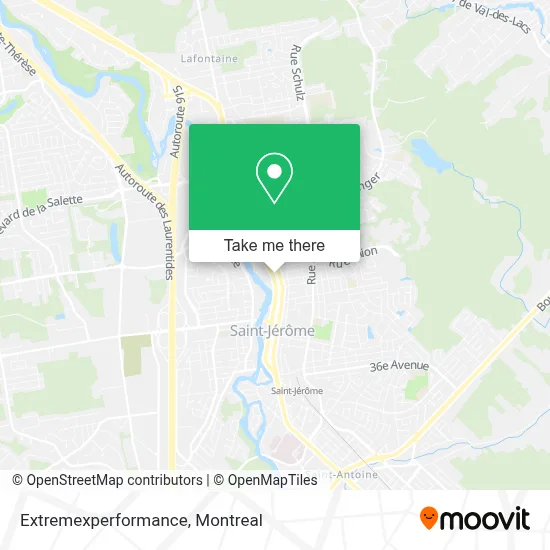 Extremexperformance map