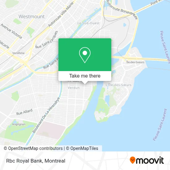 Rbc Royal Bank map